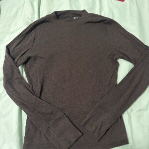 Women’s Brown Long Sleeve Shirt